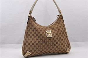 SOLD Gucci | GG Canvas Small Abbey Hobo